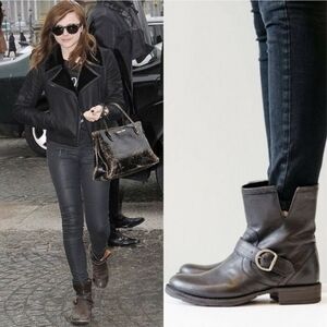 Fiorentini & Baker Brown Eternity Eli Moto Boot Celeb and Blogger Favorite 37.5